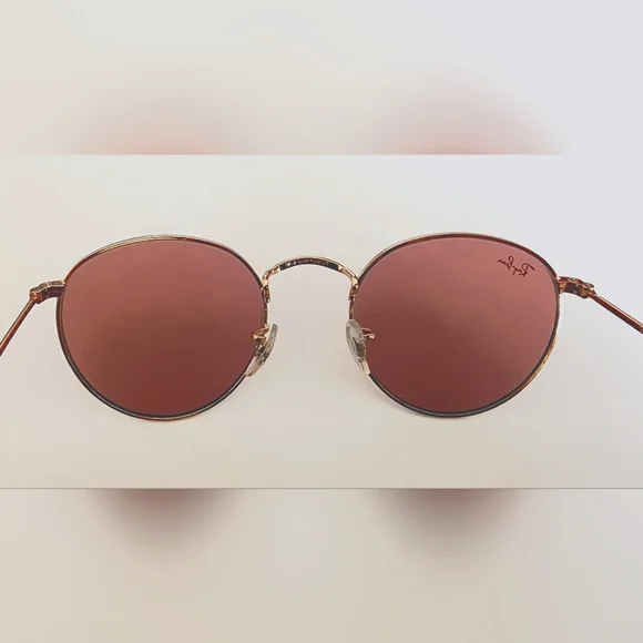 Ray-Ban Sunglasses - Round Flat Lenses - Picture 2 of 4
